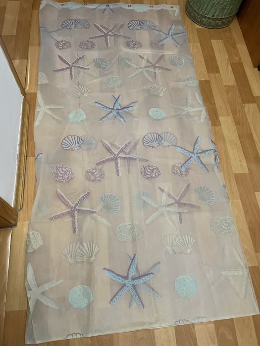 Шторы для ванной 2 шт