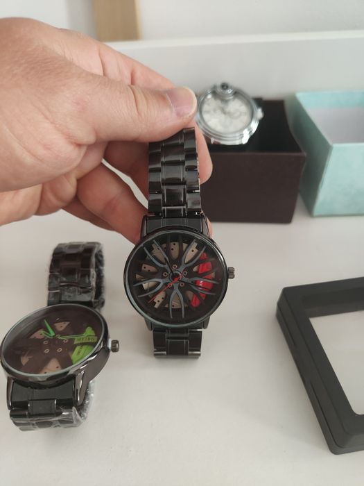Ceas Bărbați model deosebit, curea metalica