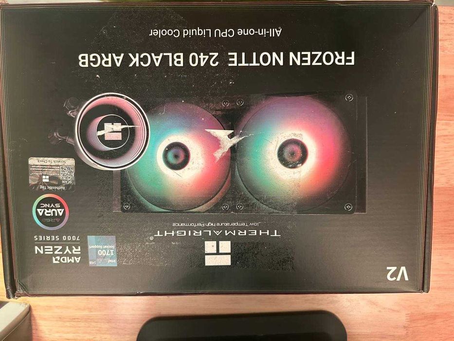 Cooler AIO Thermalright Frozen Notte 240 Black ARGB