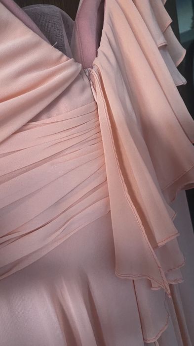 Rochie noua , eleganta , roz marimea 42