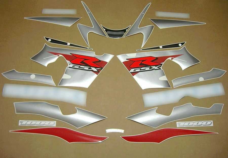 Стикери Сузуки 1000 GSXR 2001-2002г лепенки Suzuki GSX-R к1 к2 k1 k2