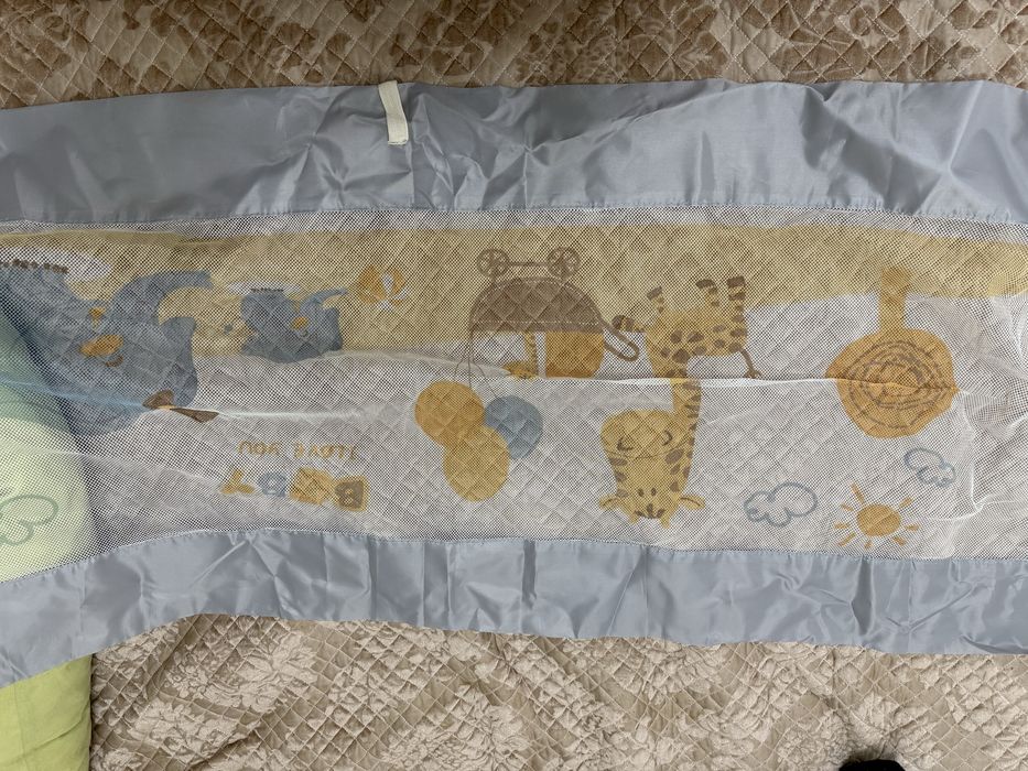 Бортики на кровать