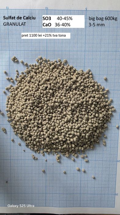 Dolomita Granulata/Carbonat de Calciu/Oxid de Calciu/Sulfat de Calciu/INGRASAMINTE