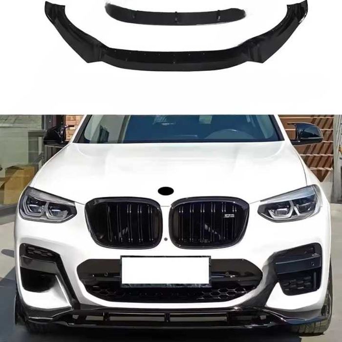 Prelungire Extensie Lip Bara Fata M BMW X3 X4 G01 G02 (17-21), Lucios