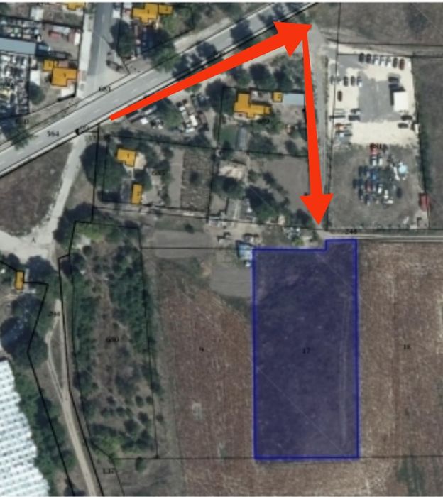 Продава се Парцел в Нови пазар - 4199 кв.м за 10 €/кв.м - Снимка #1