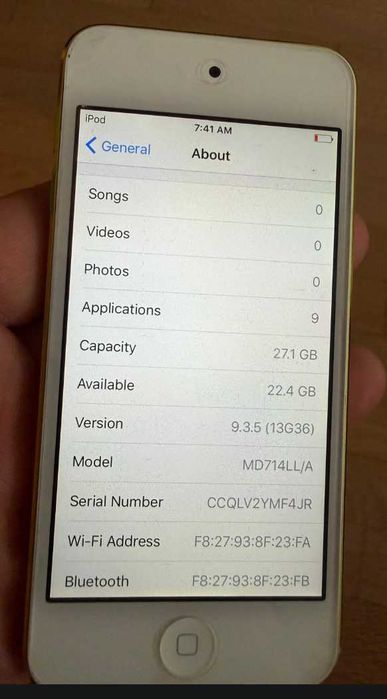 Apple iPod Touch 5th Generation 64GB