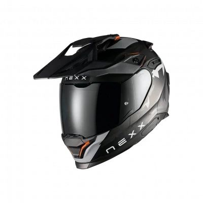 Адвенчър каска NEXX Y.TRAVL PRIMAL Black Grey Matt