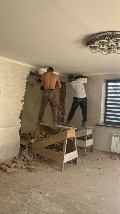 Демонтаж разрушение