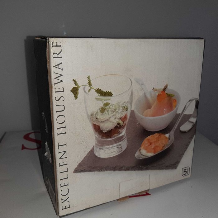 Set micul dejun excelent housewear, pahar, castron, lingura, tava