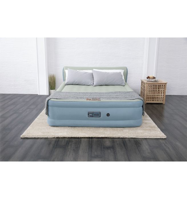 Надувной кровать с WiFi (229×152×79). БЕСПЛАТНО Доставка