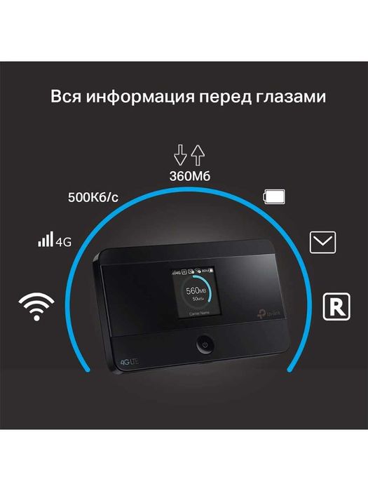 Мобильный Роутер TP-Link M7350 4G LTE — Слот под SIM
