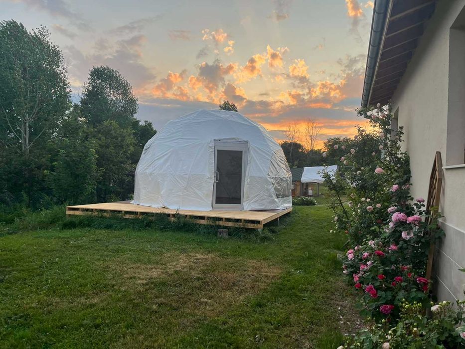 Куполна къща, Оранжерия, Палатка
