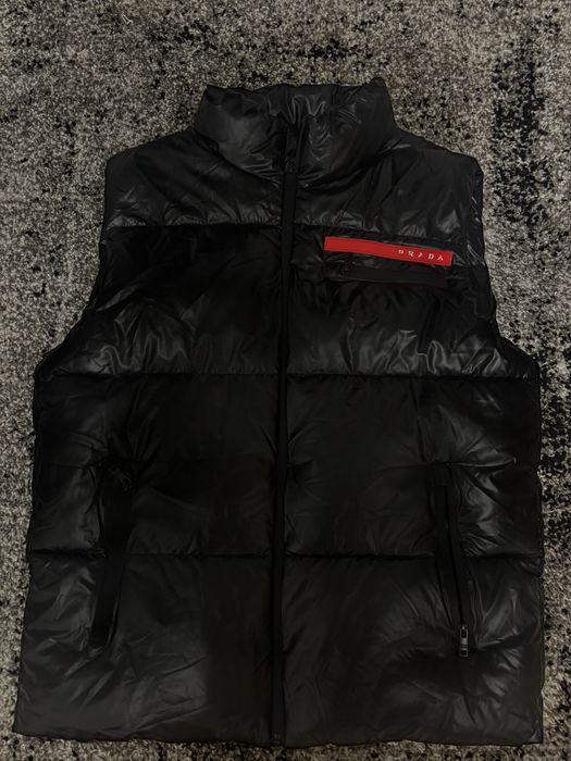 Vestă Prada – Neagră | Mărimea XL