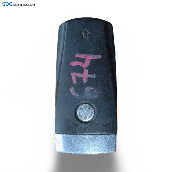 Cheie Cheie Carcasa cu Placa si CIP Volkswagen Passat CC 2008 - 2012 [L9890]