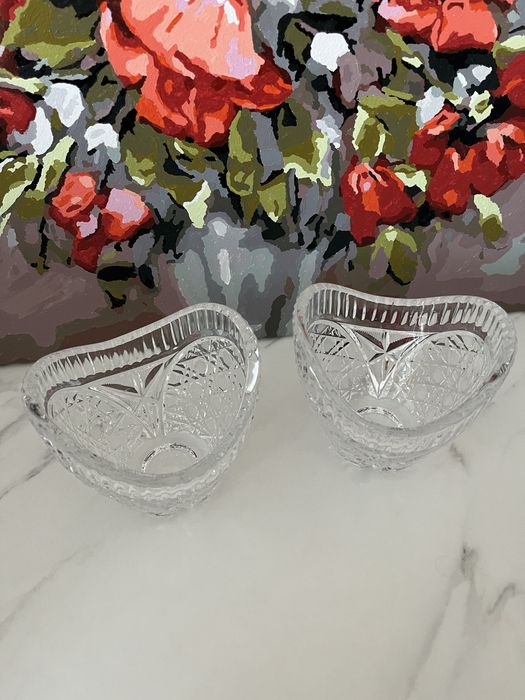 Продам хрустальные вазочки