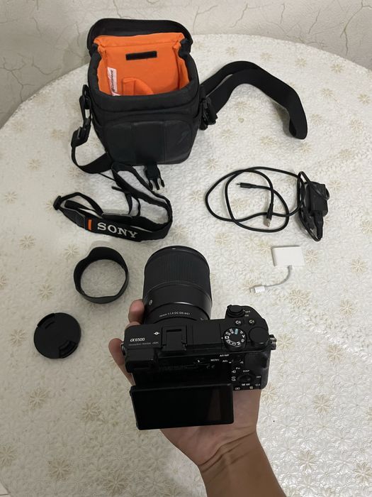 Sony a6500 4k (обьектив 16mm 1.4 DC DN)