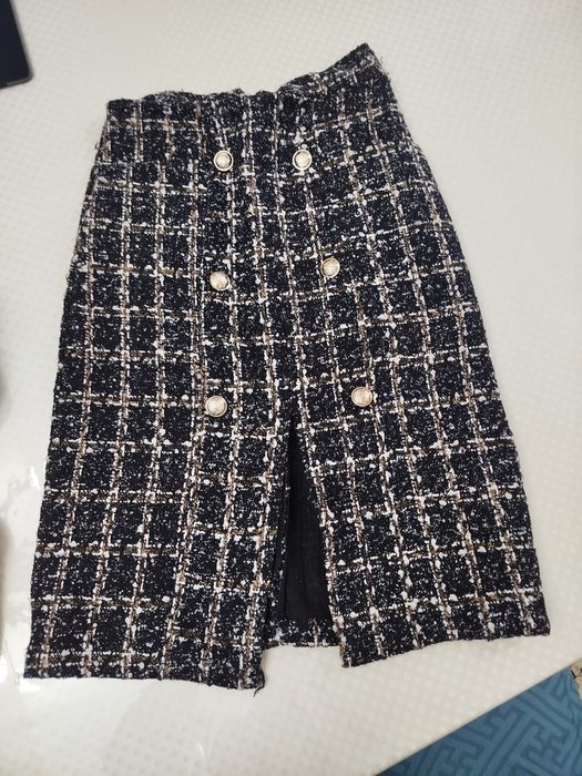 платье и юбка велюр размер 48-50