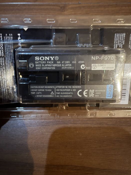 Оригинальный аккумулятор для видеокамер Sony