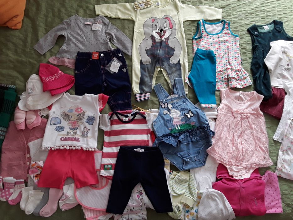 Детски бебешки дрехи до 12 месеца