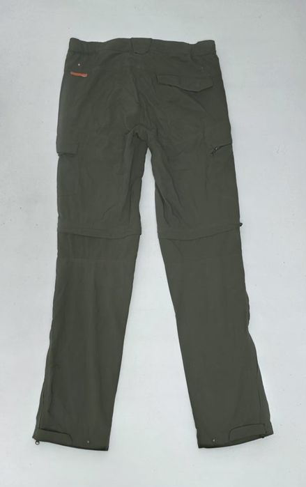 Pantaloni tehnici 2 în 1 Salewa Pordoi Drytons munte, trekking, vânătoare, padurar, nr. 102 sau M ptr. bărbați, dark olive