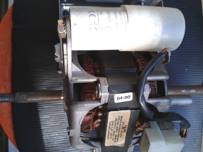 Ел. мотор за сушилня Горение