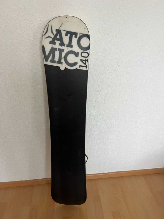 Placa snowboard Atomic Piq 140cm +legaturi Salomon