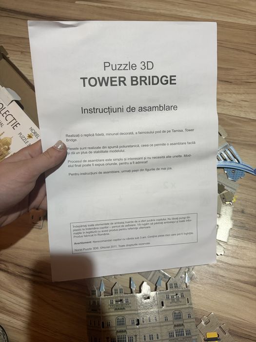 puzzle 3D-tower bridge