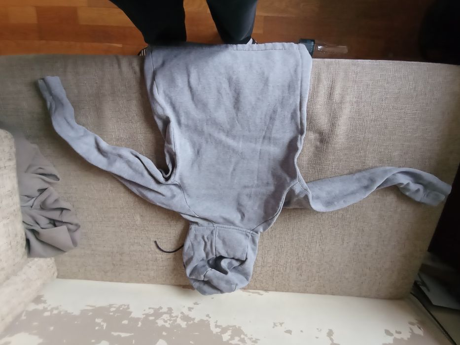 Nike hoodie-сиво, мъжко