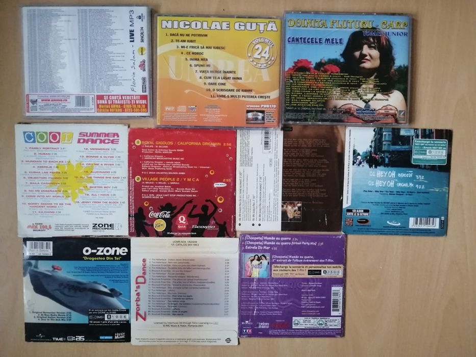 Cd-uri diverși interpreti