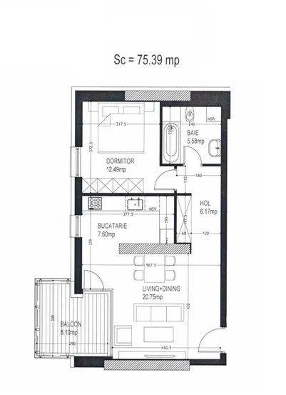One Herastrau Plaza 2022, Aviatiei, 2 camere, Centrala, Boxa, Parcare