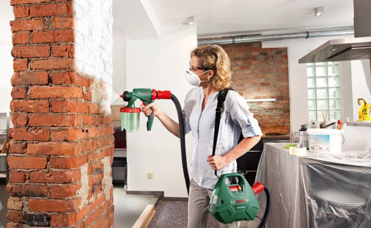 Электричейский краскопульт (распылитель, пульверизатор) BOSCH PFS 3000