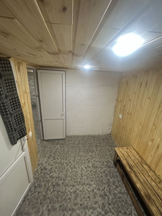 Баня на дровах.