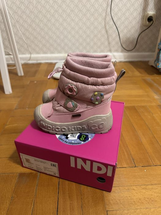 Зимние сапоги детские, размер 26