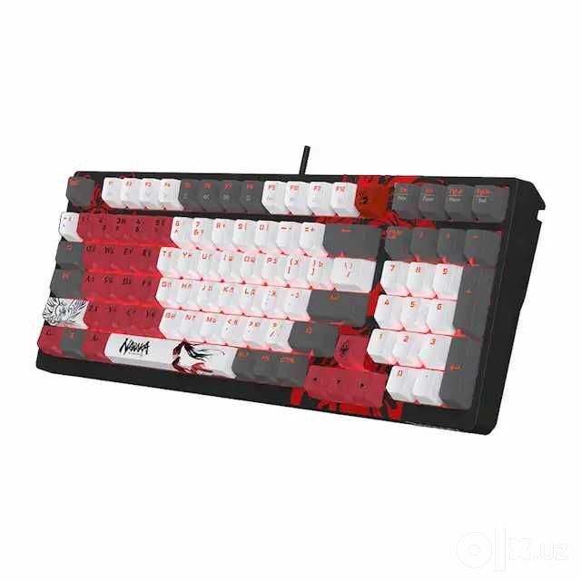 Проводная механическая игровая клавиатура Bloody S98 Sport RGB +/