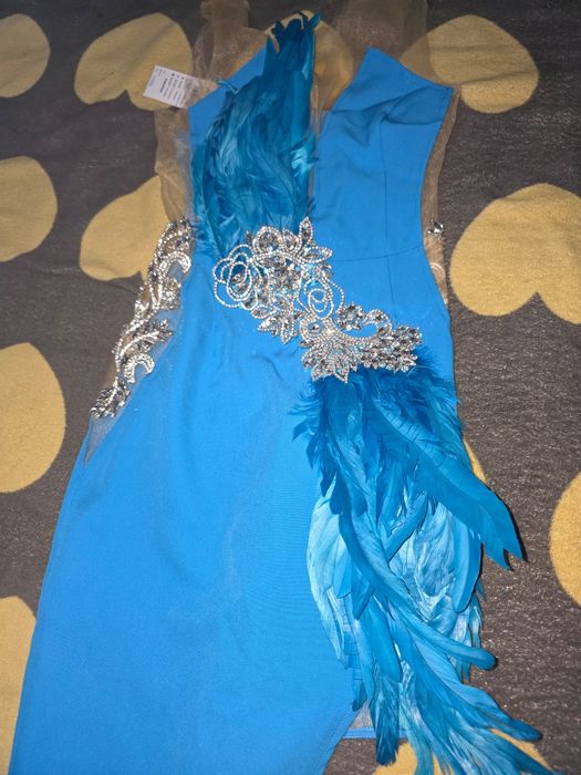 Rochie mexton albastru