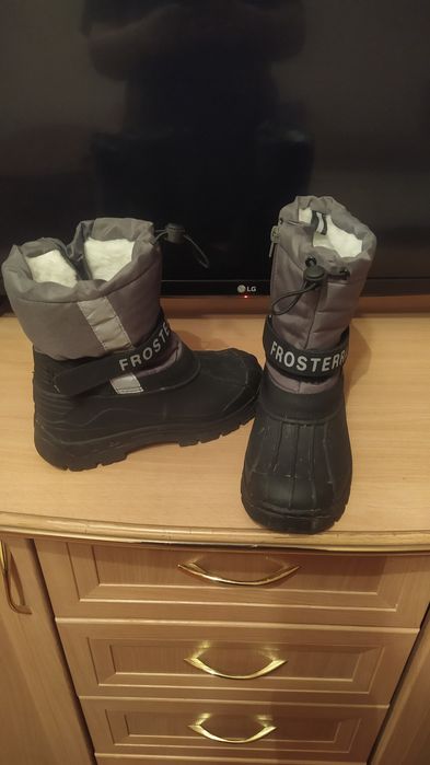 Ботинки зимние, сапоги размер 34