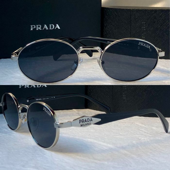 Дамски слънчеви очила кръгли овални елипса 2 цвята златни сребърни