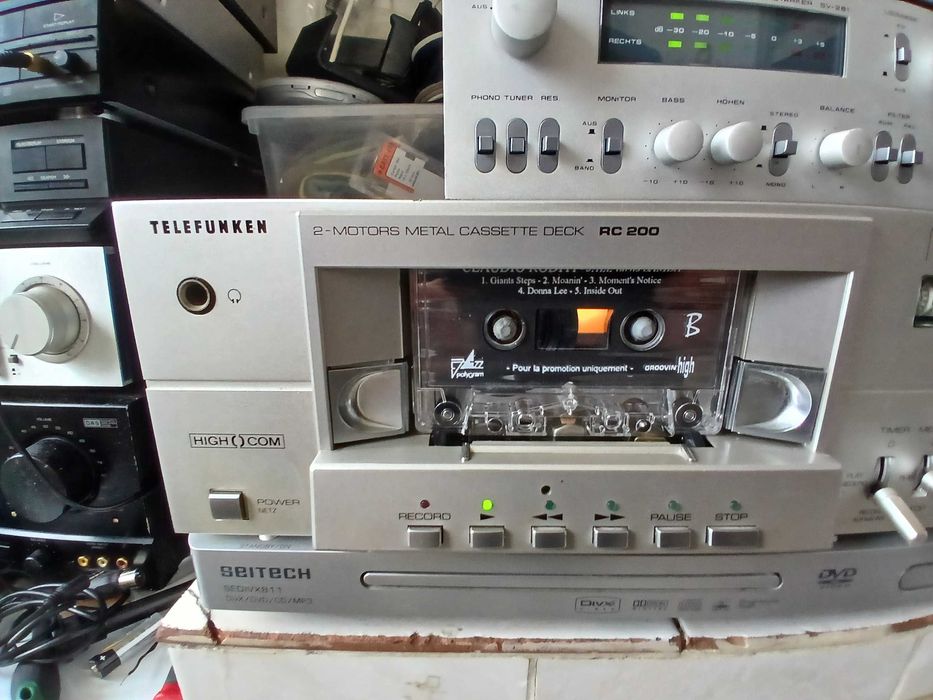 telefunken rc200 (deck caseta) made in germany