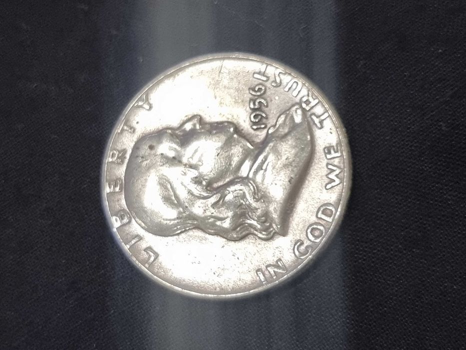 Сребърна монета Half Dollar 1956 г.
