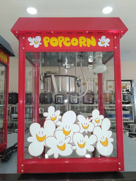 Pokorin pokorim Popcorn aparat 
220w da ishlidi Optim narxlarda