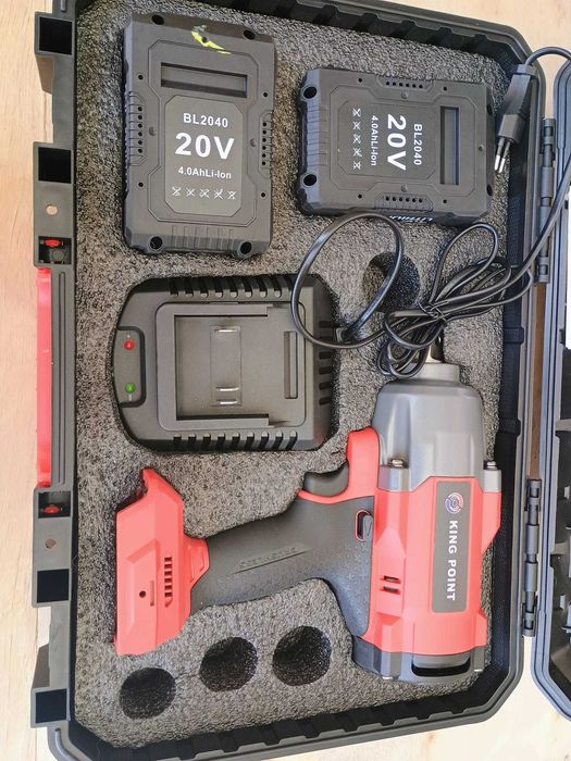 Pistol pneumatic cu 2 acumulatori