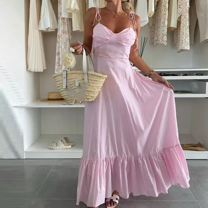 Лятна дълга рокля