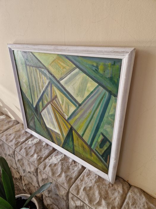 Венко Петров масло автор Кюстендил платно композиция