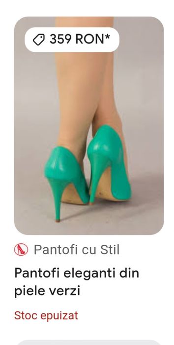 Pantofi piele demențiali