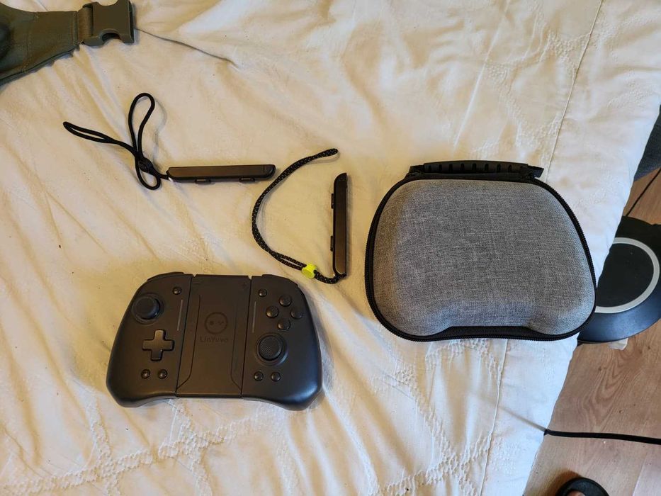 Joy-con/Joy-pad/controller pro Nintendo Switch 1 sau 2 + straps + husa