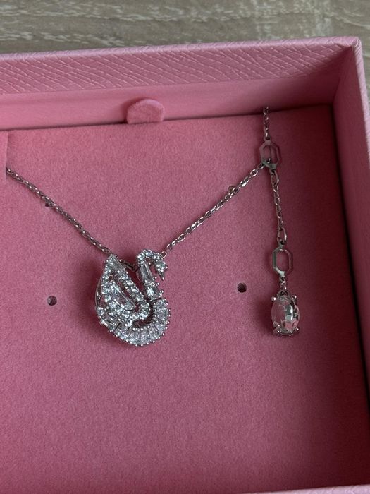 Колие Swarovski/Сваровски silver