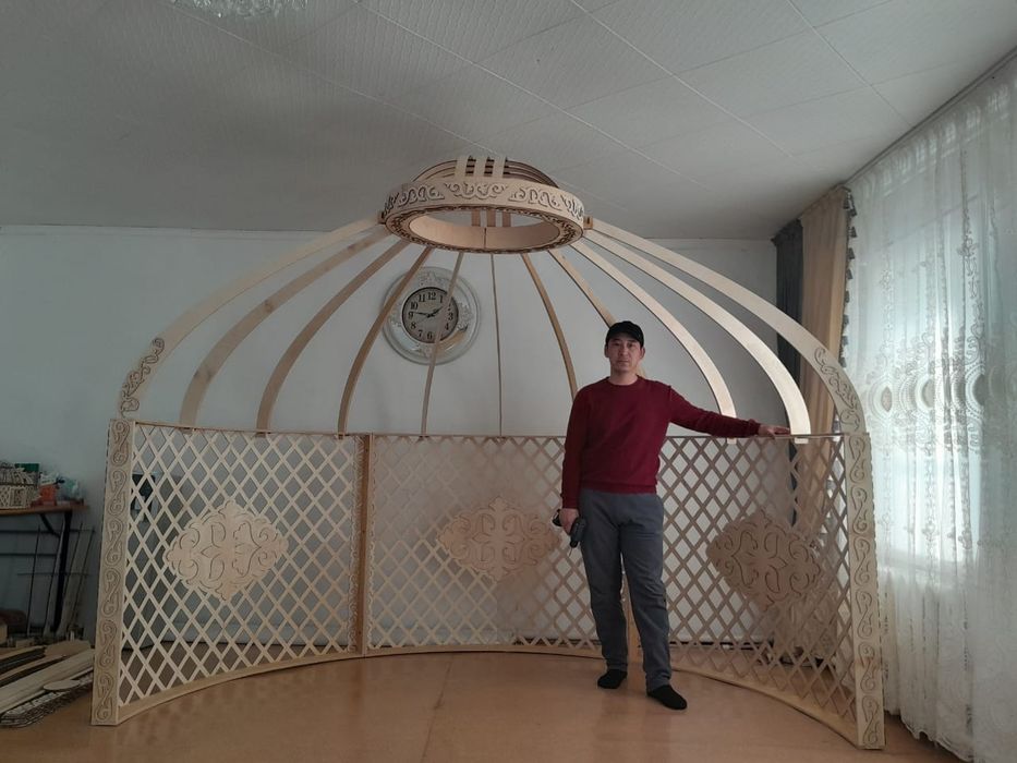 Жарты киіз үй (жиналмалы)