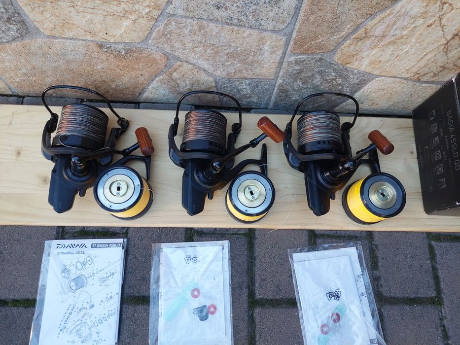 Set 3 mulinete daiwa basia 45 sld qd