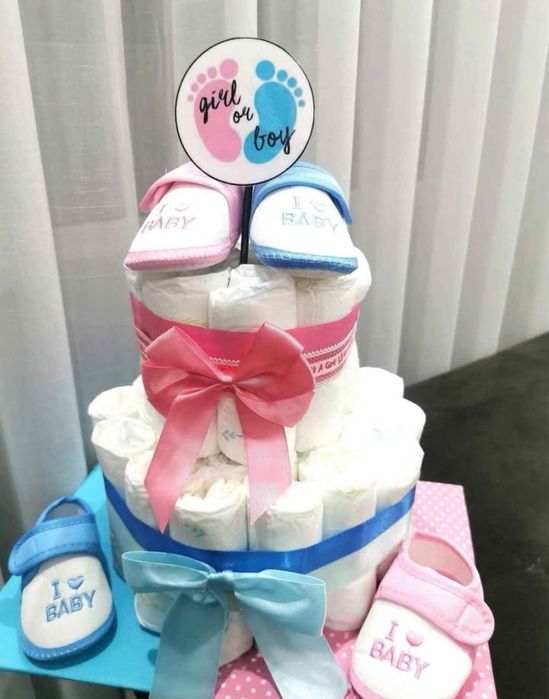 Торта от памперси