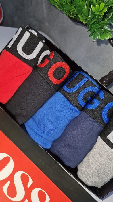 Set 5perechi boxeri bărbați Bumbac